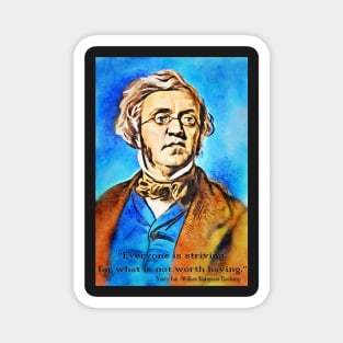 William Makepeace Thackeray Magnet