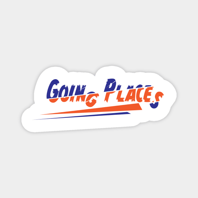 Going Places slogan design Magnet by goingplaces