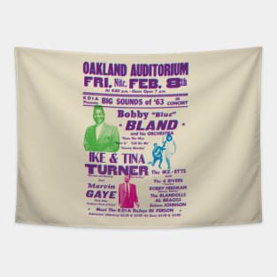 Bobby Bland Ike and Tina Turner concert poster Tapestry