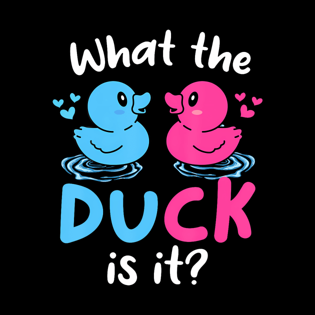 What the ducks is it Baby Gender reveal party baby shower by Eduardo