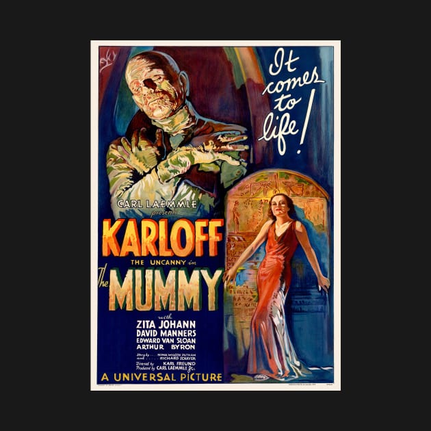 Karloff - The Mummy by headrubble