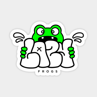 Lazy Frogs BOMB 2 Magnet