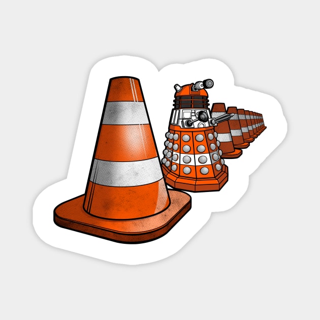 Deadly Cone Magnet by RubyRed