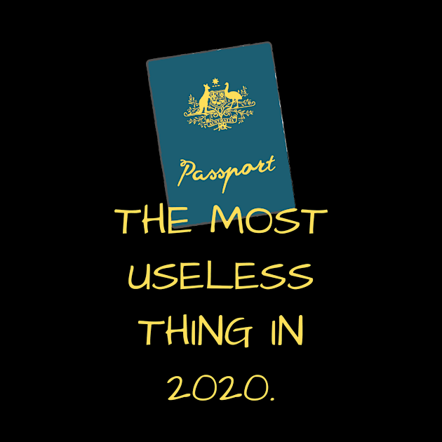 Passport the most useless thing in 2020 GIFT by GBDesigner