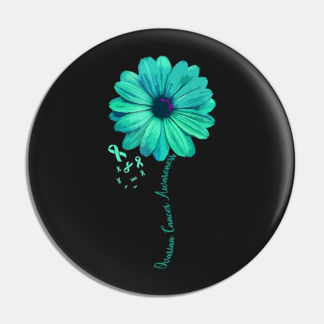 Ovarian Cancer Awareness Family Survivor Pretty Pin by ShariLambert