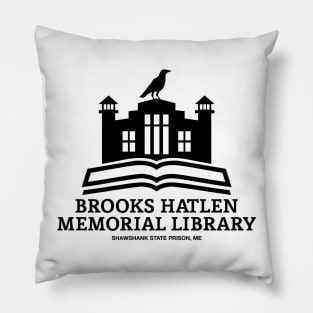 Brooks Hatlen Memorial Library Pillow