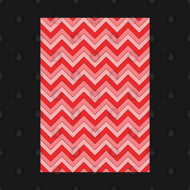 Valentine Chevron by ChimaineMary