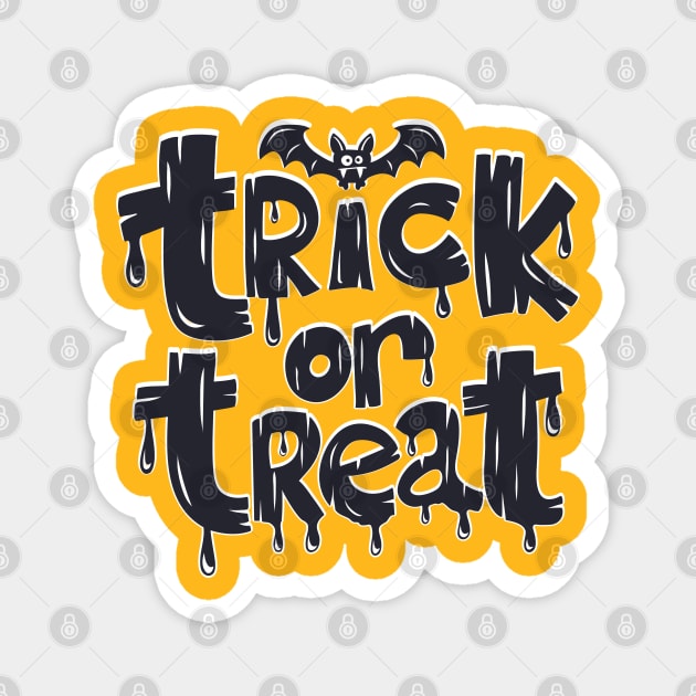 Trick or treat Magnet by TibA