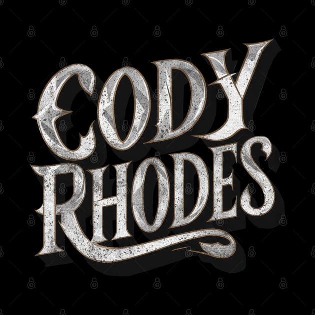 Cody Rhodes Typography by CatsRider YK