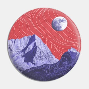 landscape moon Pin