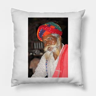 Singer at the Chocki Dani Cultural Village Pillow