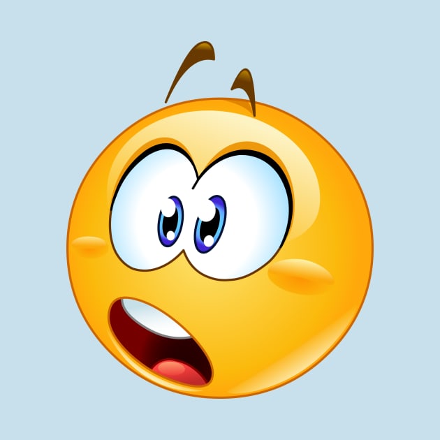 Shocked Emoji by DigiToonsTreasures