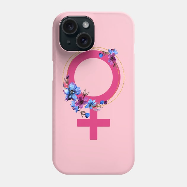 Venus Symbol - Feminism Phone Case by sparkling-in-silence