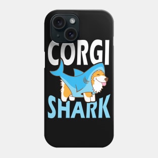 Corgi shark Phone Case