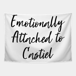 Emotionally attached to Castiel Tapestry