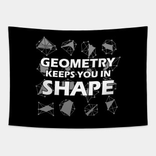 Geometry keeps you in shape Tapestry