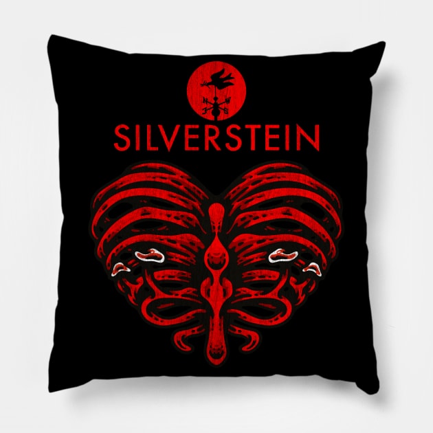 silverstein retrograde Pillow by Virtue in the Wasteland Podcast