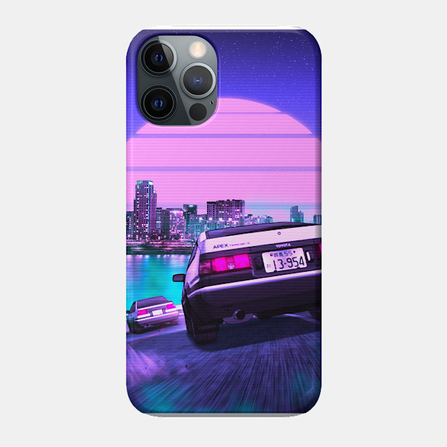 Trueno AE86 - Initial D - Phone Case