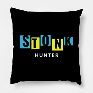 Stonks Hunter 3 Pillow