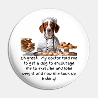 Cute Brittany Dog Baking Ruins Weight Loss Plans Pin