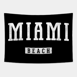 Miami Beach Florida Vintage Tapestry