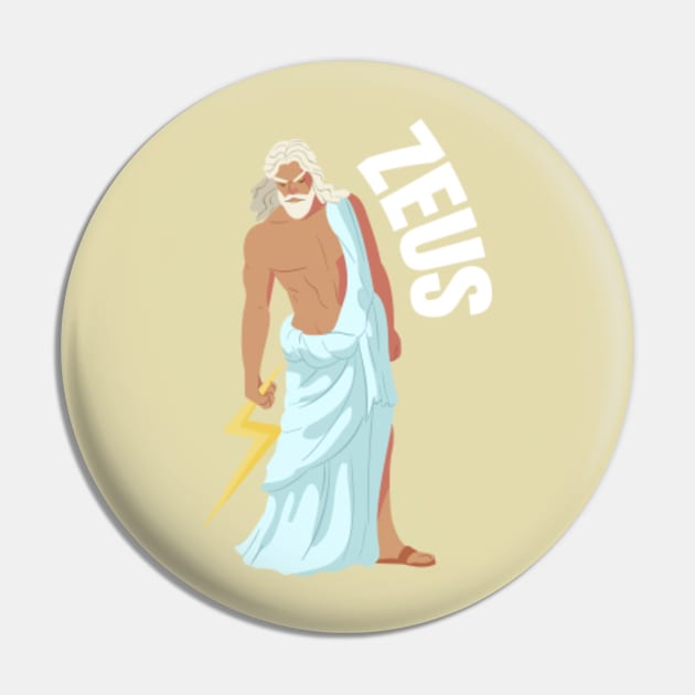 Zeus - King of the Gods (Greek Mythology) - Greek Mythology - Pin