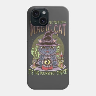 LOCAL MAGIC CAT Phone Case