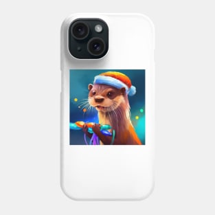 Cute Otter Drawing Phone Case