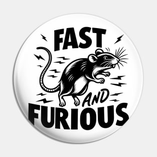 Fast And Furious Rat Pin