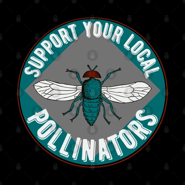 Support Fly Pollinators by Caring is Cool