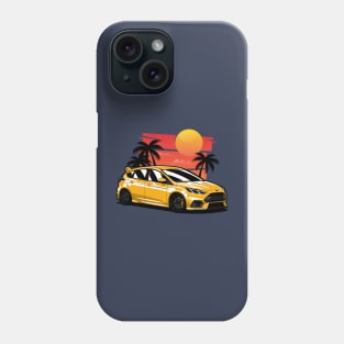 Yellow Focus RS Phone Case