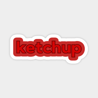 Halloween Costume Shirt KETCHUP Magnet