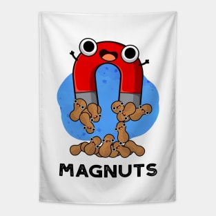 Mag-nuts Funny Magnet Pun Tapestry