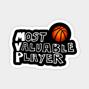 MVP - Basketball Magnet