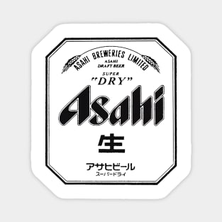 Asahi Beer White Magnet
