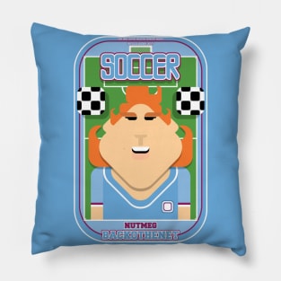 Soccer/Football Sky Blue - Nutmeg Backothenet - Jacqui version Pillow