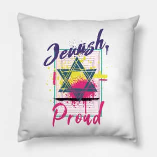 Jewish And Proud Pillow