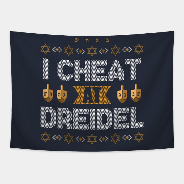 I Cheat At Dreidel Tapestry by Distefano