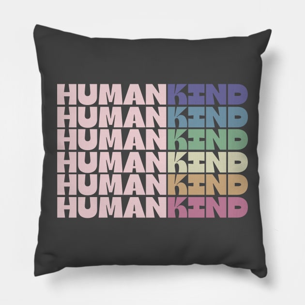 Humankiind Pillow by e s p y