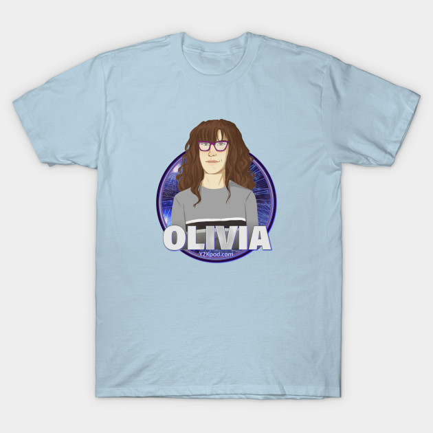 Discover Y2K Audio Drama Podcast Character Design - Olivia - Y2kpod - T-Shirt