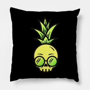 skull head pineapple Pillow