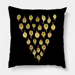 Elm Seeds Triangle Pillow