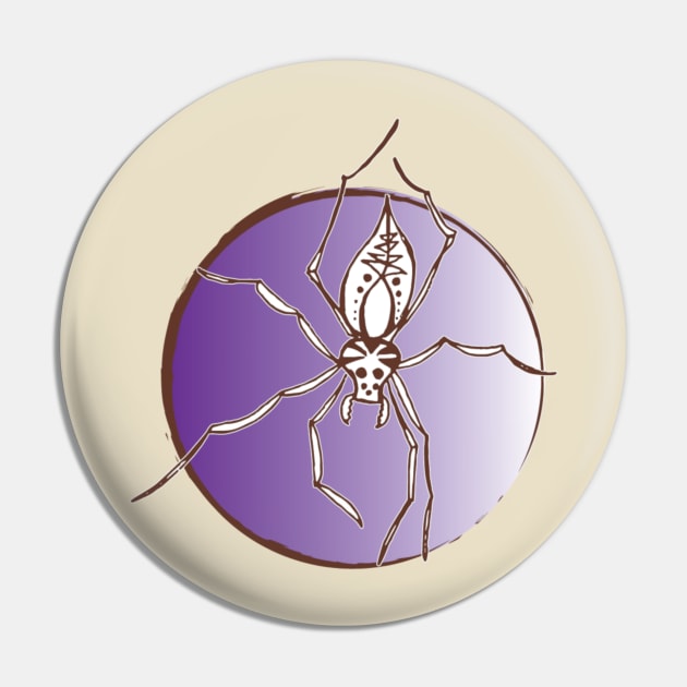 Spider Pin by LostColoniesLarp