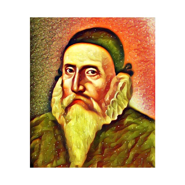 John Dee snow Portrait | John Dee Artwork 15 by JustLit