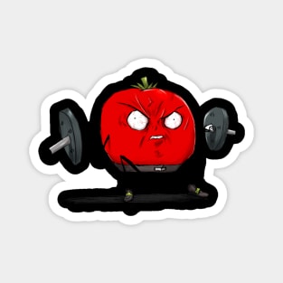 Squatting Tomato Magnet