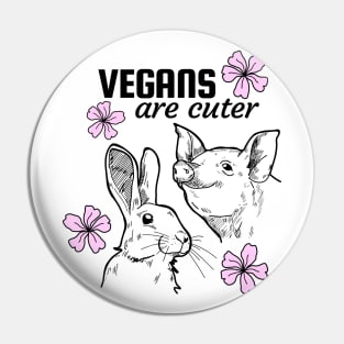 Vegans are cuter Pin