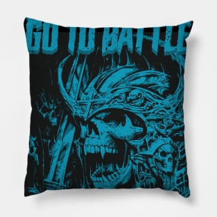 Valhalla Tshirt Go The In Battle Pillow