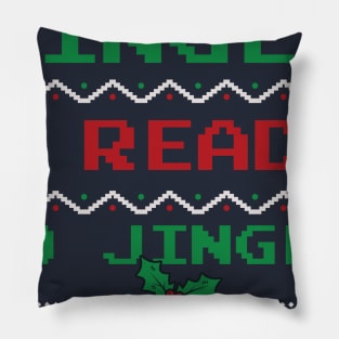 Single and ready to jingle Pillow