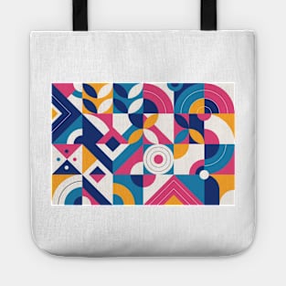 Flat Mosaic Design Tote