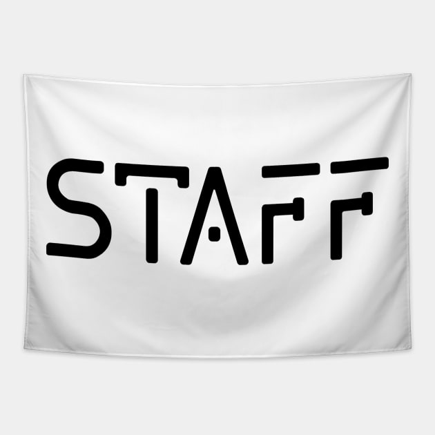 STAFF Tapestry by remixer2020